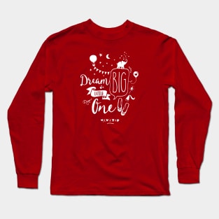 Dream big little girl Long Sleeve T-Shirt